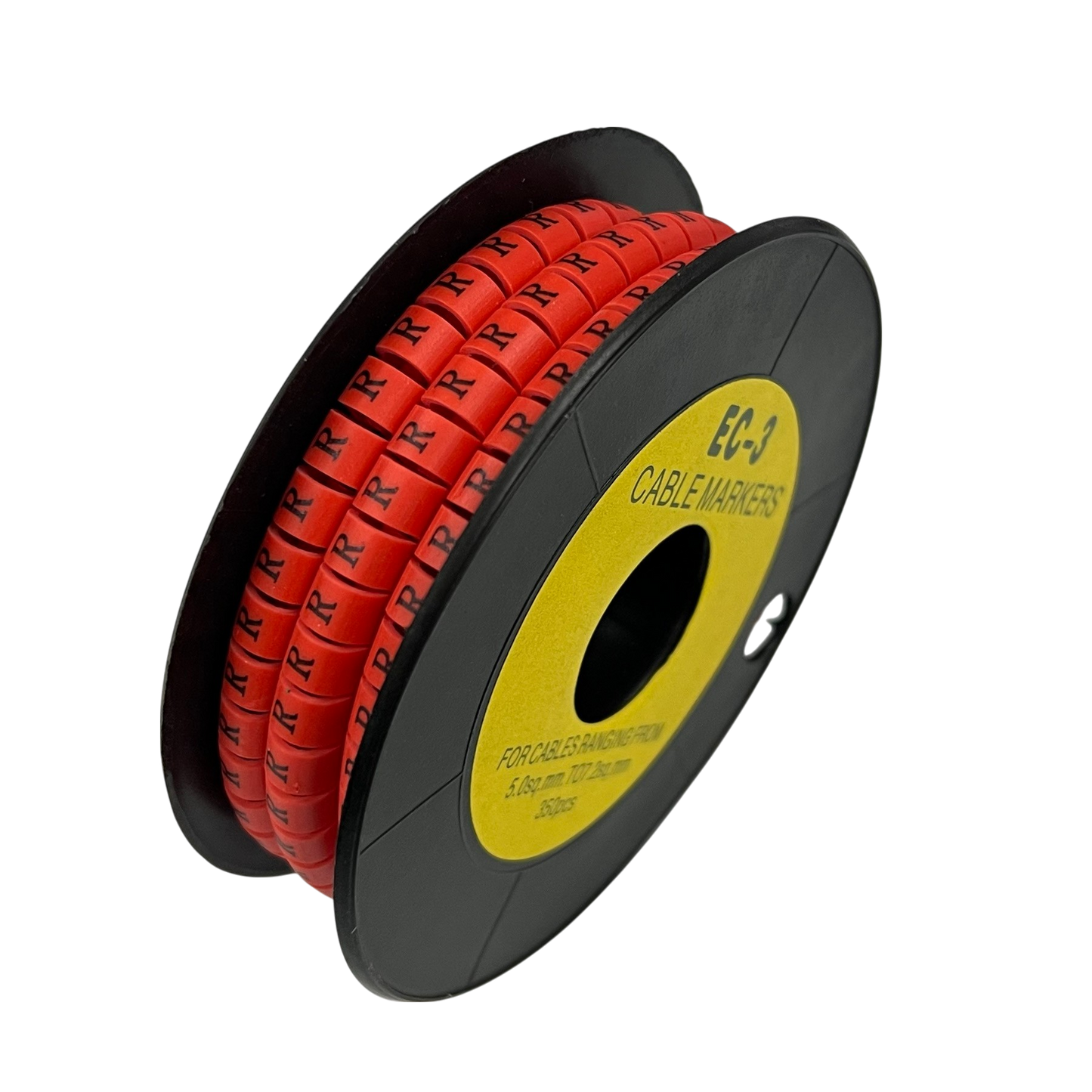 Grippes Cable Marker Red - R for organized cable management with easy identification