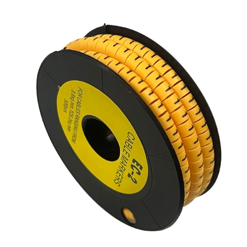 Grippes spool Cable Marker Yellow - 1. Use this keyword in the exact form it is provided for cable identification