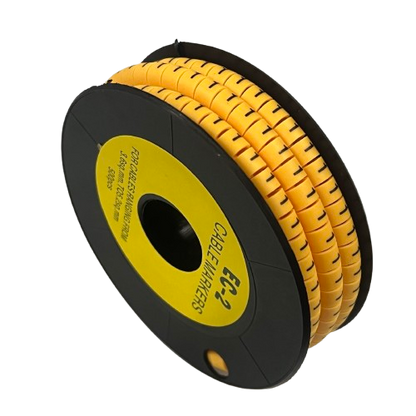 Grippes spool Cable Marker Yellow - 1. Use this keyword in the exact form it is provided for cable identification