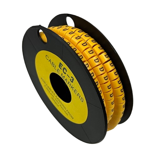 Grippes EC-3 cable marker 350PCS on a reel for effective cable organization and identification