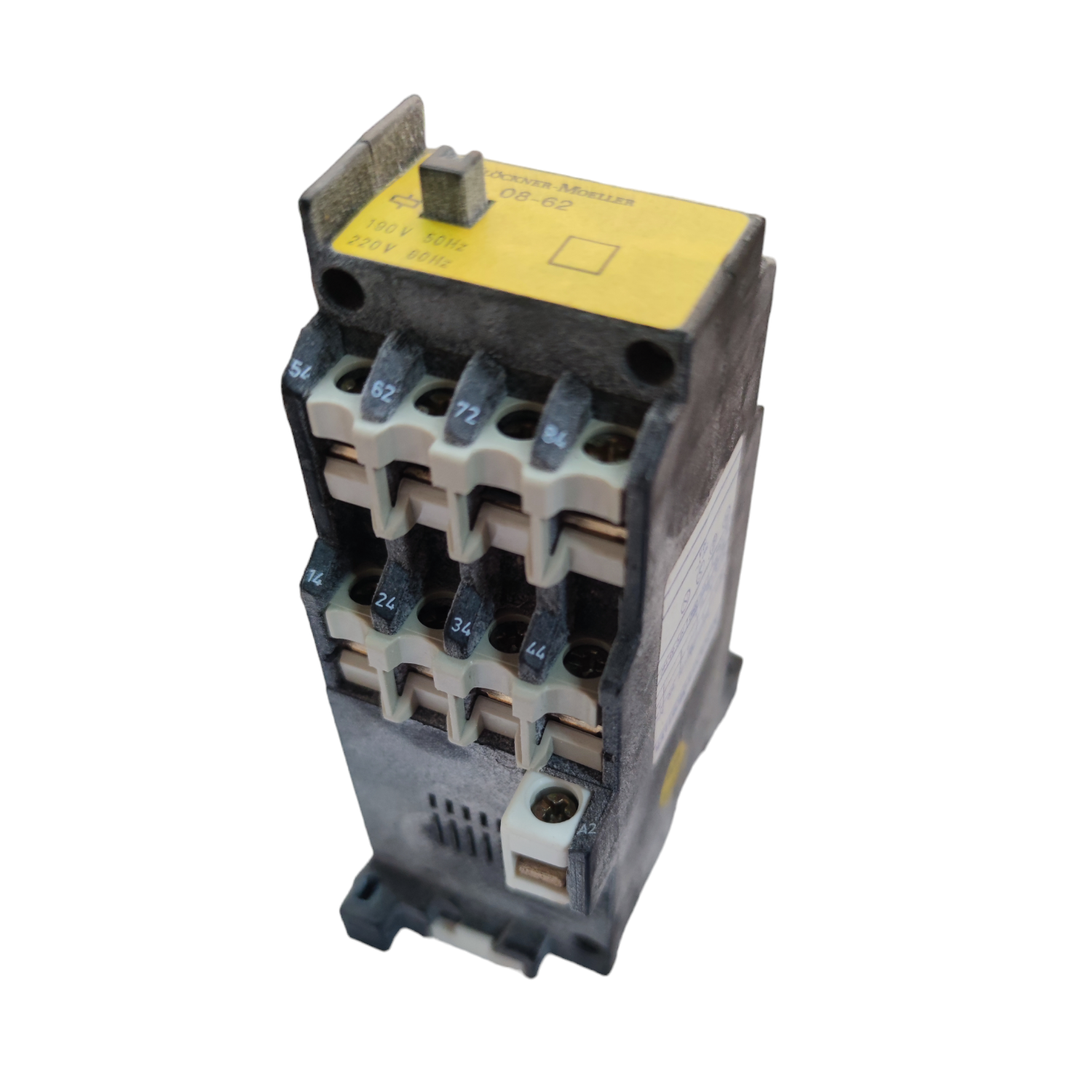 Klockner Moeller industrial 10A contactor switch with multiple terminal connections for power control