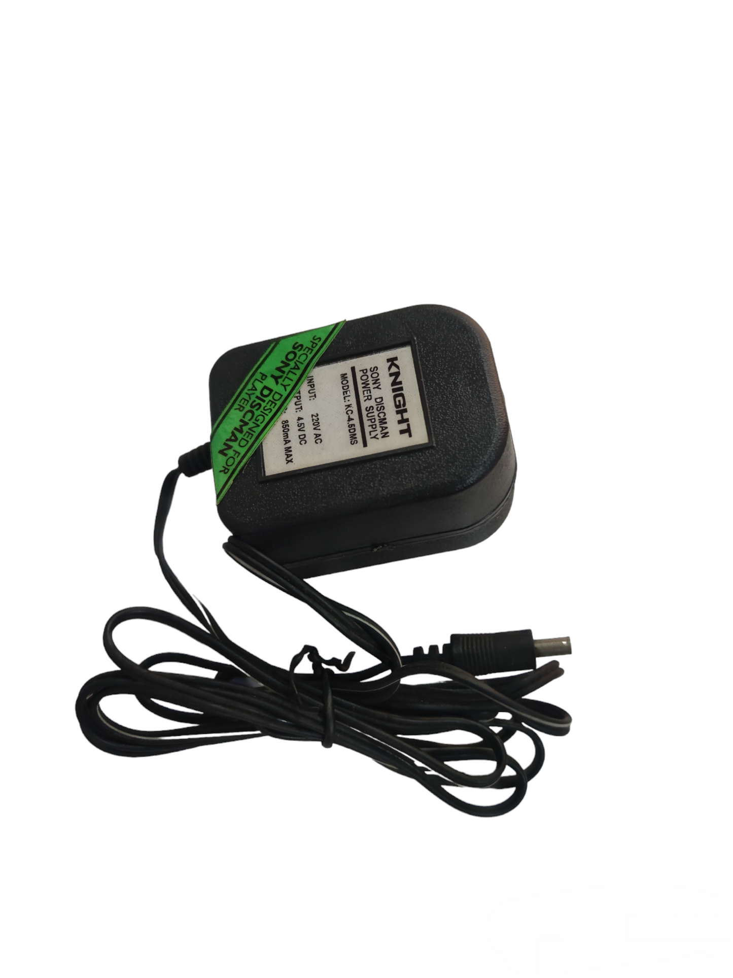 Knight Power Supply Output 220V Input Adapter with a black body and attached cable
