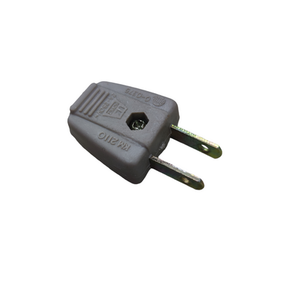 Kopez 2A 220V electrical plug in gray for power points switches and plugs
