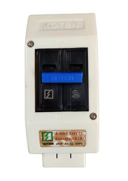 Koten 100A 2Pole Circuit Breaker with Enclosure for electrical safety and protection