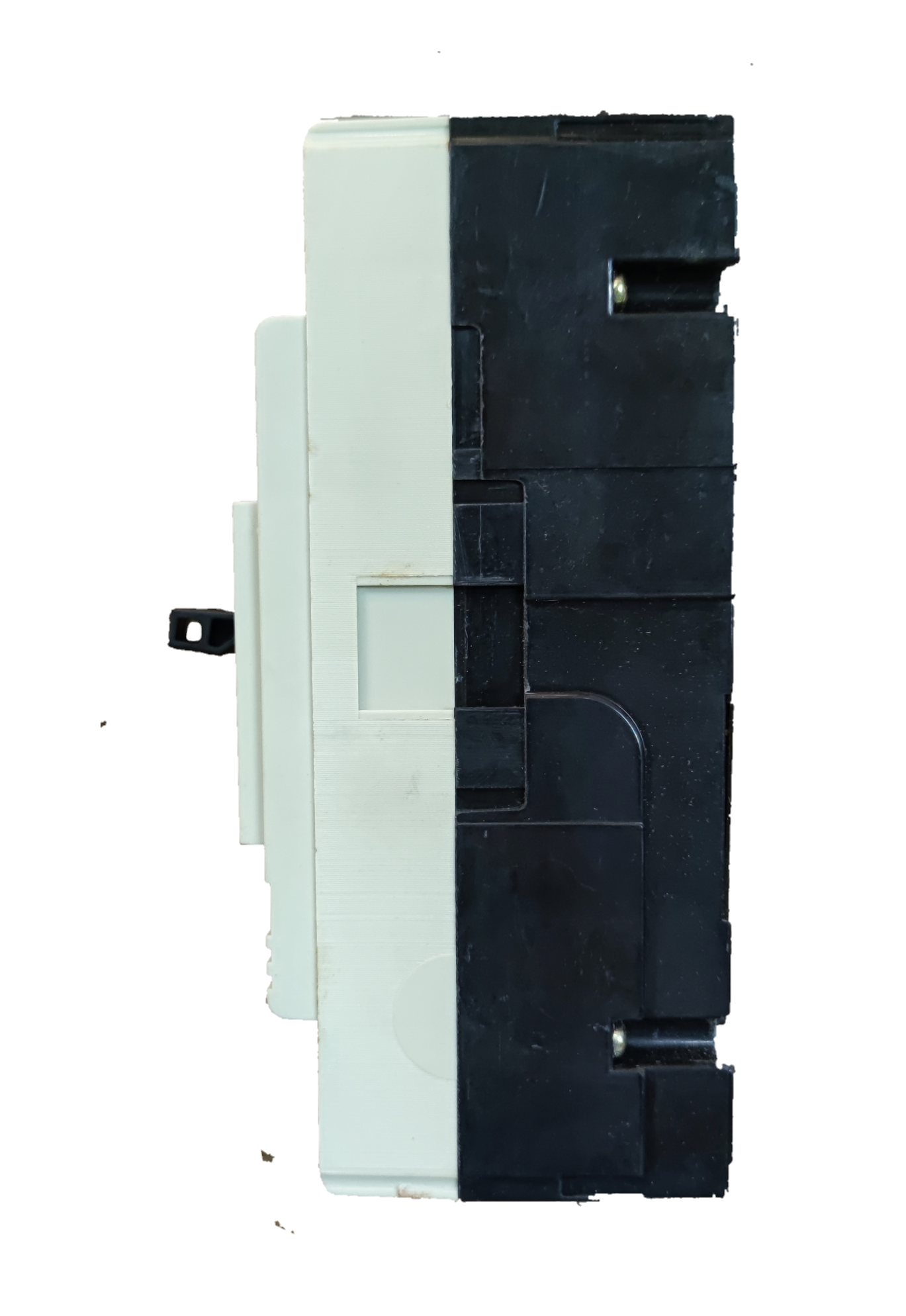 Koten 125A Molded Case Circuit Breaker 2 Pole black and white electrical component side view