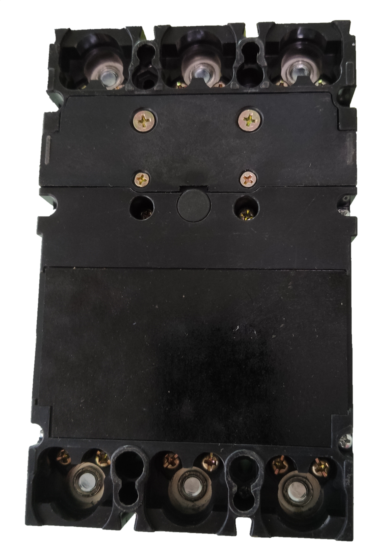 Koten 125A molded case circuit breaker with black casing and multiple screw terminals