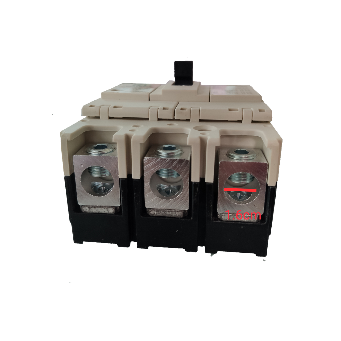 Koten 150A Molded Case Circuit Breaker with three-pole design and sturdy metal terminals