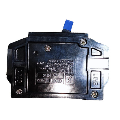 Electrical junction box with labels and screws on a white background Koten 15A 3 Pole 10KAIC 220V Circuit Breaker 3 Phase Bolt On HPH3P15A For Safety Overload