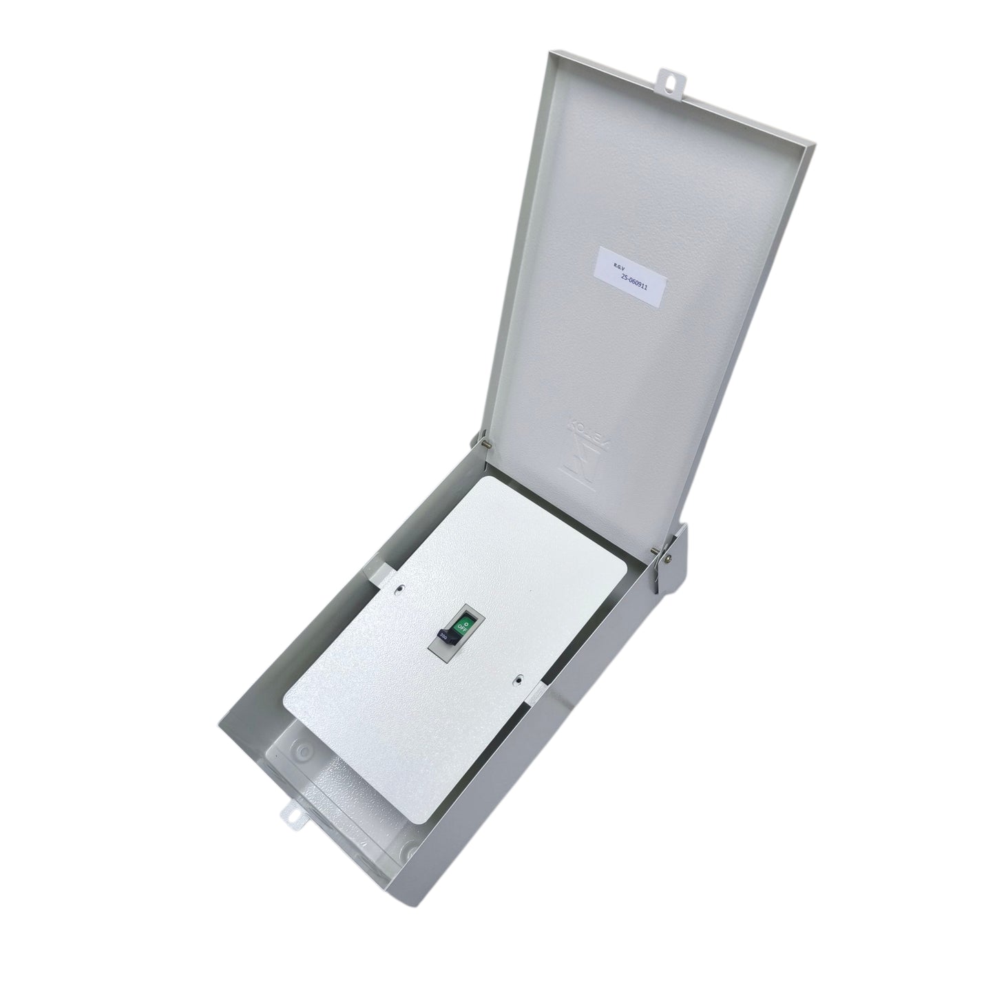 Koten 175A 2P MCCB weatherproof enclosure with a durable lid for electrical safety