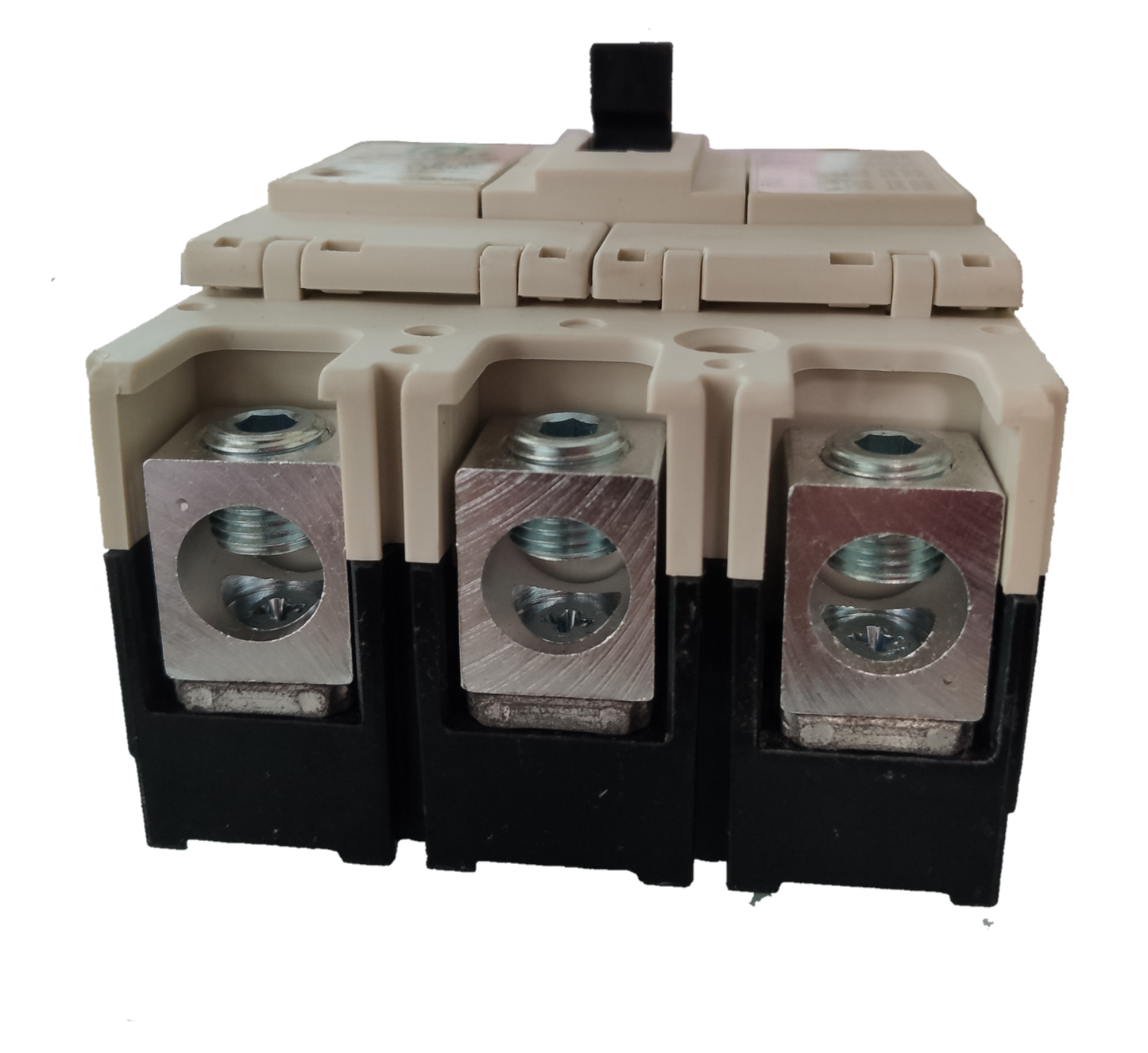 Koten 175A Industrial Circuit Breaker 3 Pole with robust metal terminals and beige housing