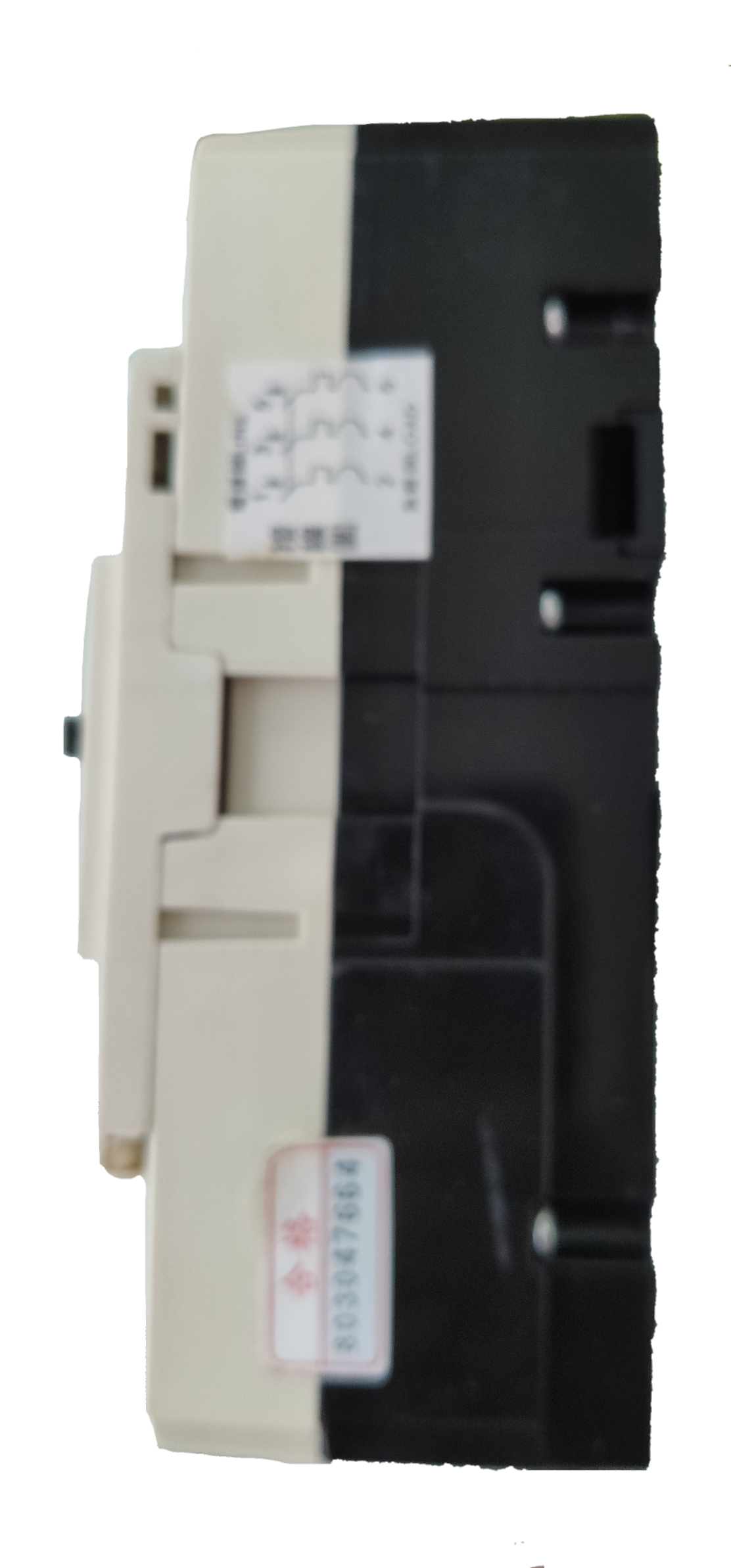 Koten 175A Industrial Circuit Breaker 3 Pole electrical component with black and white casing