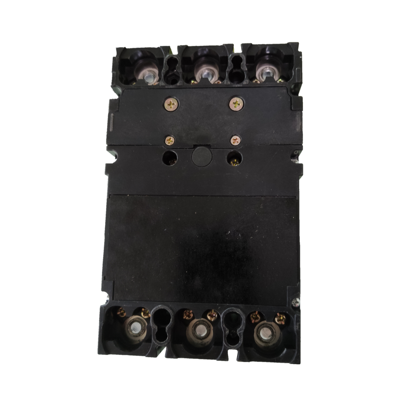 Koten 200A molded case circuit breaker in black with multiple screw terminals for electrical circuitry