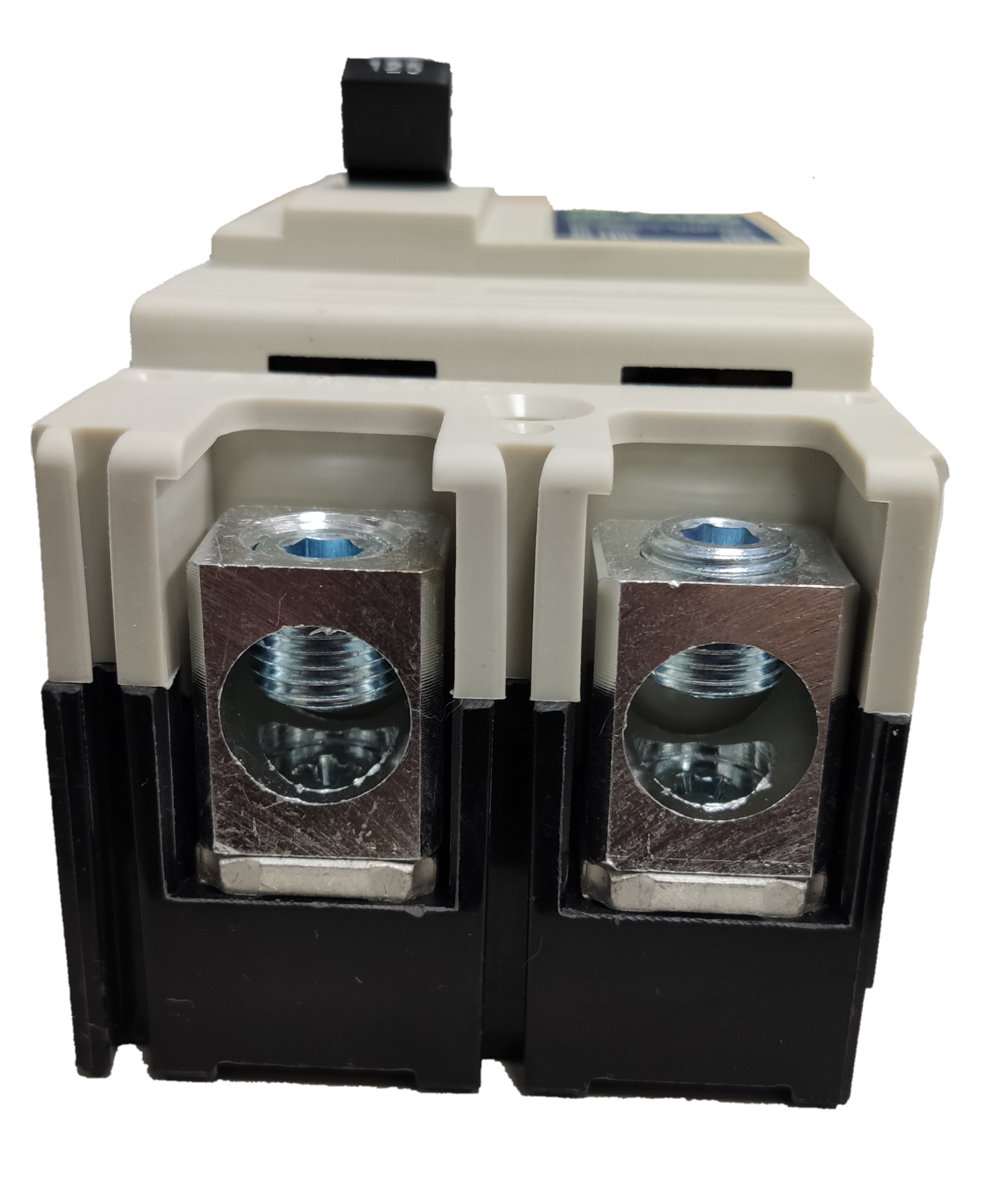 Koten 225A Molded Case Circuit Breaker with dual metal terminal connectors for electrical protection