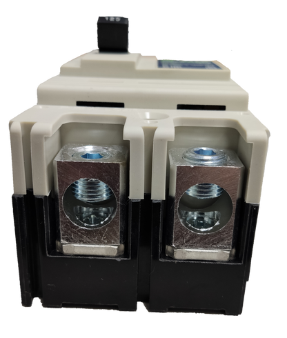 Koten 225A Molded Case Circuit Breaker with dual metal terminal connectors for electrical protection