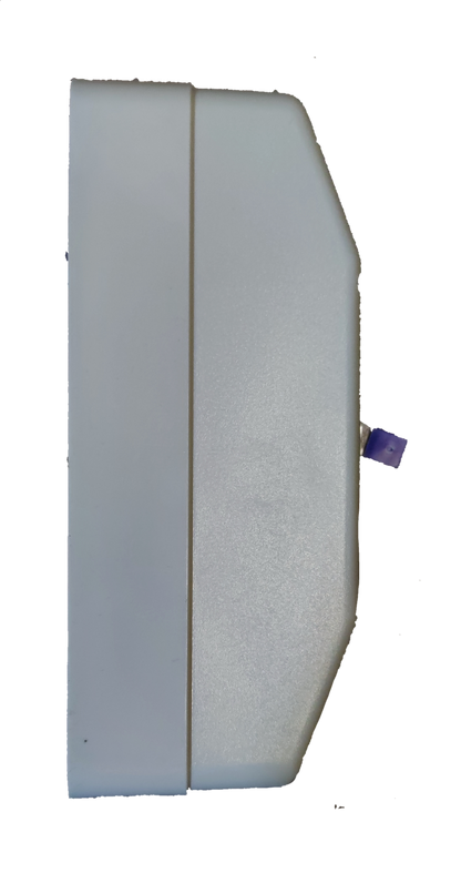 Koten 60A Circuit Breaker with Enclosure 3 Pole side view showing white protective casing