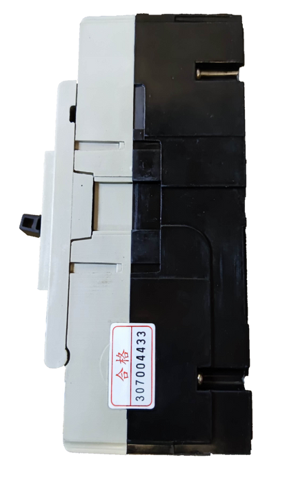 75A industrial circuit breaker from Electx Electrical Supply with black and white casing