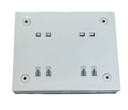 Koten MTS 2 pole circuit breaker housing in white with multiple switch mountings