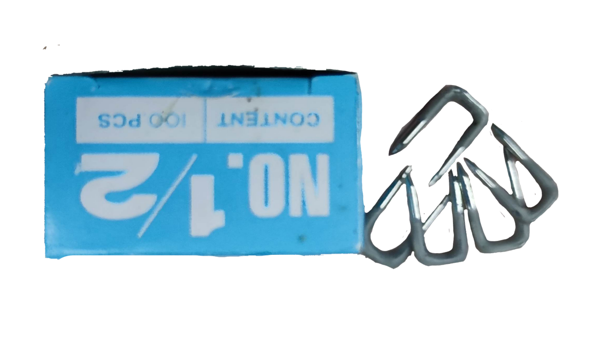 KS insulated staple approximated box with metal cable management staples for securing wires