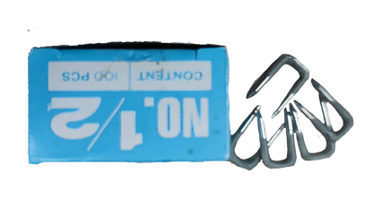 KS insulated staple approximated box with metal cable management staples for securing wires