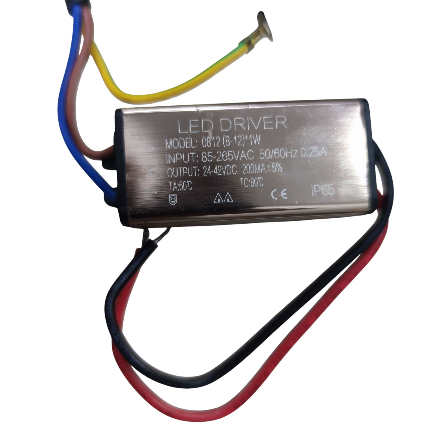 LED driver 300mA for 10W SMD chip featuring input of 85-265VAC and output of 24-42VDC