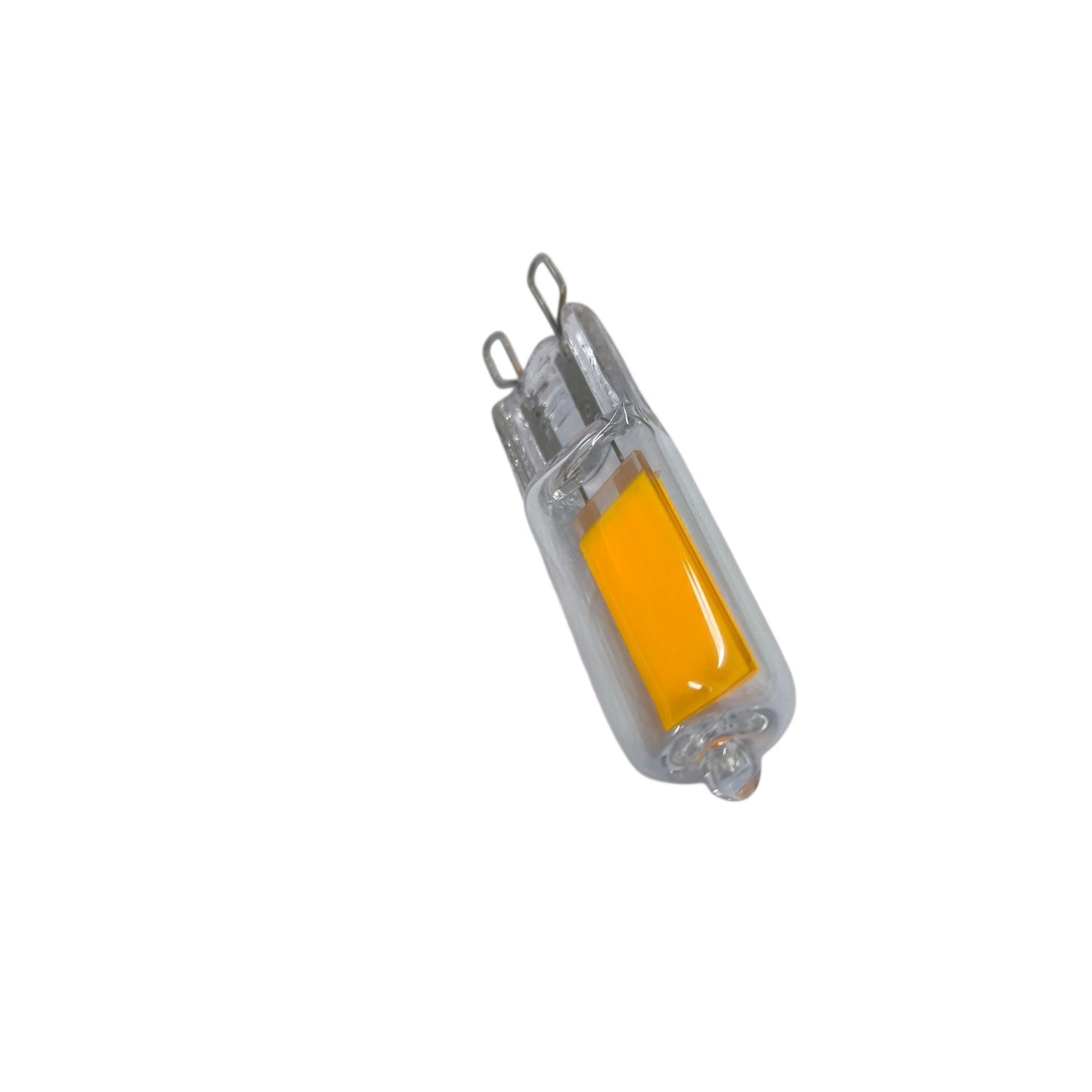 Denko 2W LED G9 bulb warm white with clear glass design for energy-efficient lighting