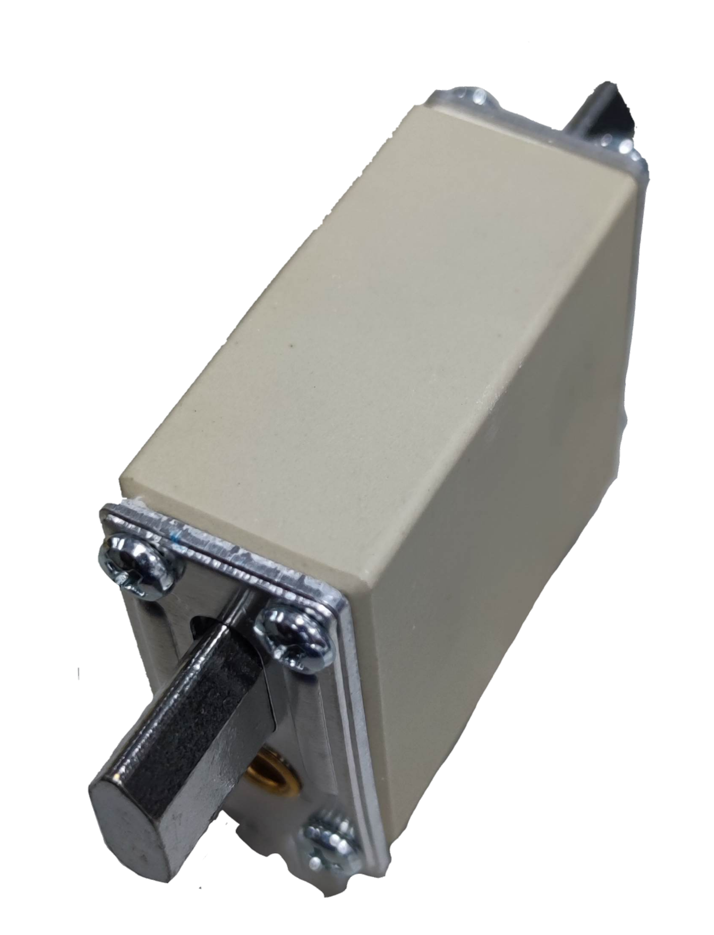 Linder 63A gG-gL ceramic fuse 500V rectangular ceramic cartridge with metal blade terminals