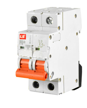 LS 20A MCB 2P 10kA industrial breaker designed for reliable circuit protection in commercial applications