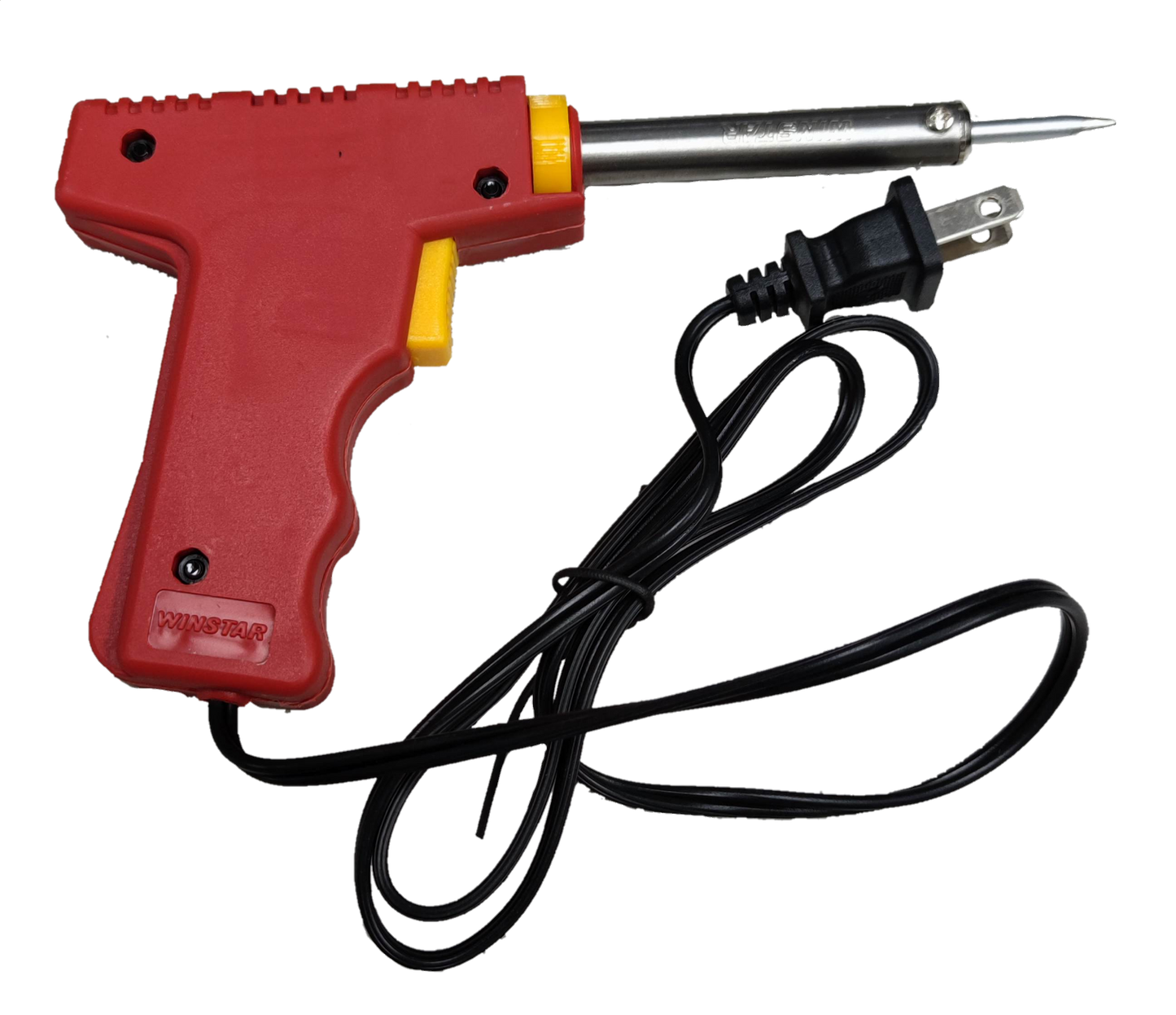 Winstar Soldering Gun 30W-70W 220V Dual Wattage with red handle and metal tip for precision soldering