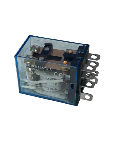 Omron LY2NJ 12V DC 8 Pins Relay Switch with clear plastic casing for power control