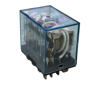 Omron LY4J 110VAC Switch Relay 14 Pins transparent casing electrical trade tool