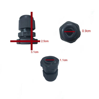 Grippes Cable Gland M16 (4-8mm) (4PCS)