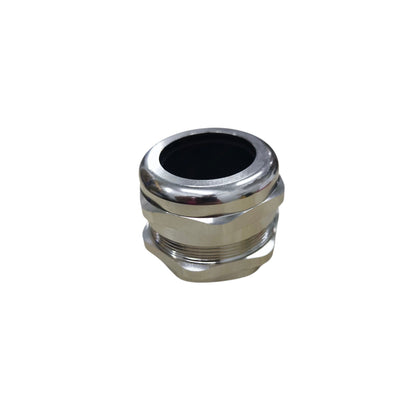 M40 nickel plated brass cable gland 22-32mm for secure cable connections in electrical installations