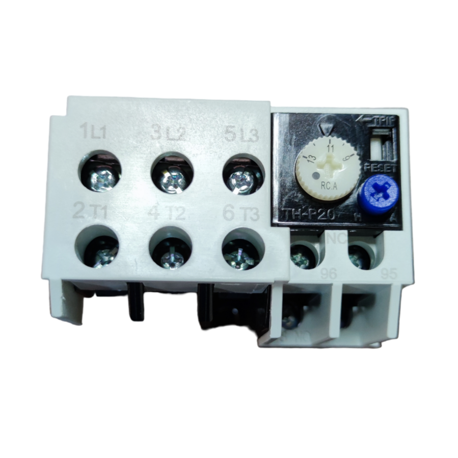 Shihlin Magnetic Contactor 11A TH-P20E white electrical component with multiple screw terminals