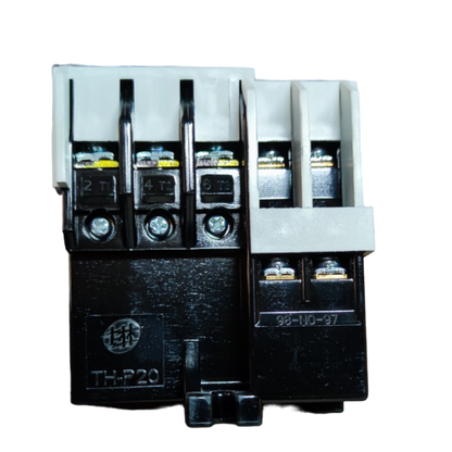 Shihlin Magnetic Contactor 11A TH-P20E electrical component with black and white casing