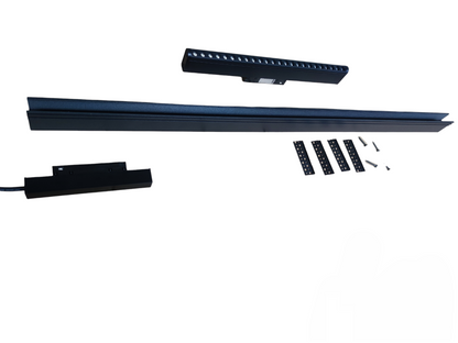 ILLUMIQ TERRA Magnetic track light 24W LED kit with tracks and installation accessories for customizable lighting