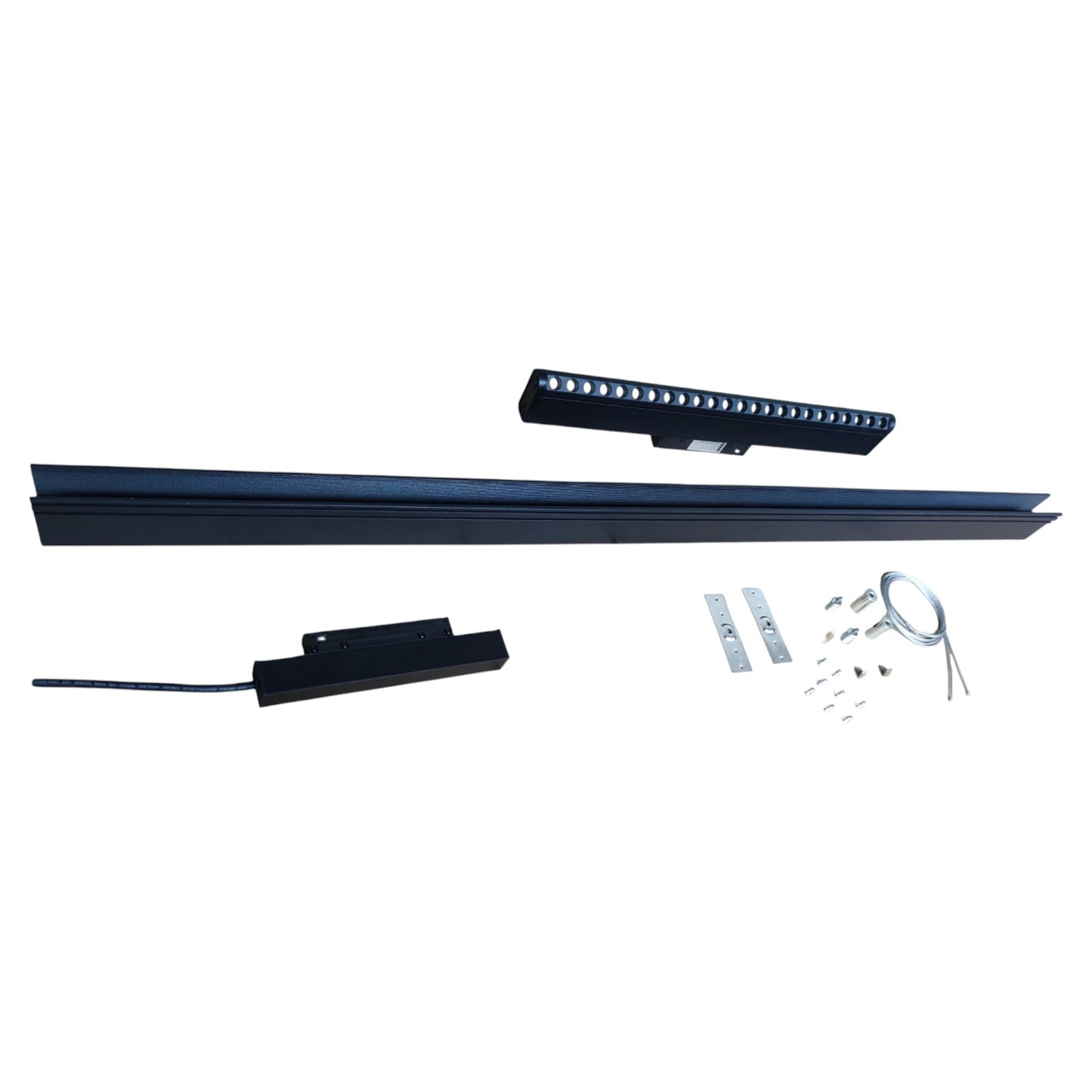 Magnetic Track Light 1 Meter 50mm with 24W LED Rotary Grille 220V Daylight 6500K ( ILLUMIQ TERRA)