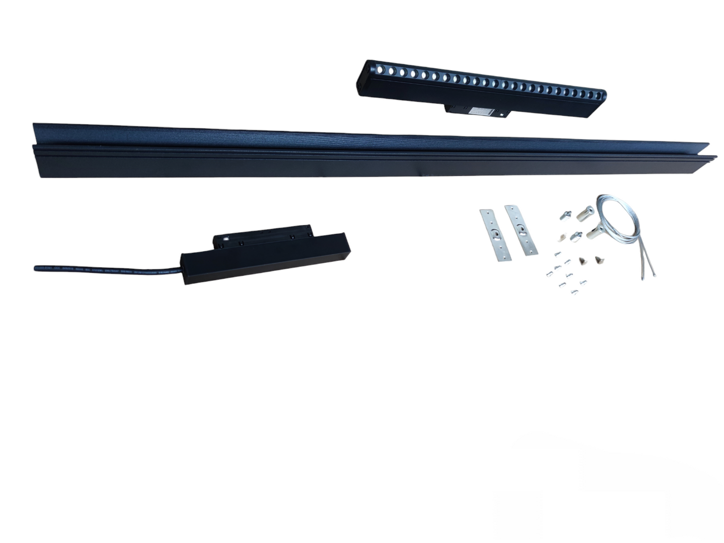 ILLUMIQ TERRA magnetic track light 24W LED system with adjustable mounting components for versatile lighting