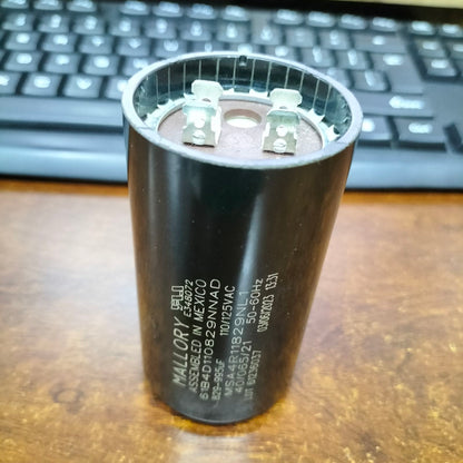 Mallory Starting capacitor 829-995uF 125V for electrical systems, featuring durable design and quality components
