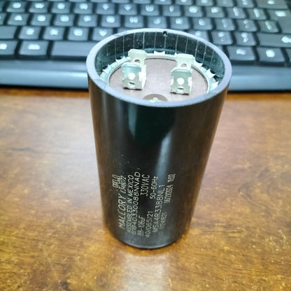 Mallory Starting Capacitor 88 to 106UF 330V for Electrical Circuitry with Durable Construction