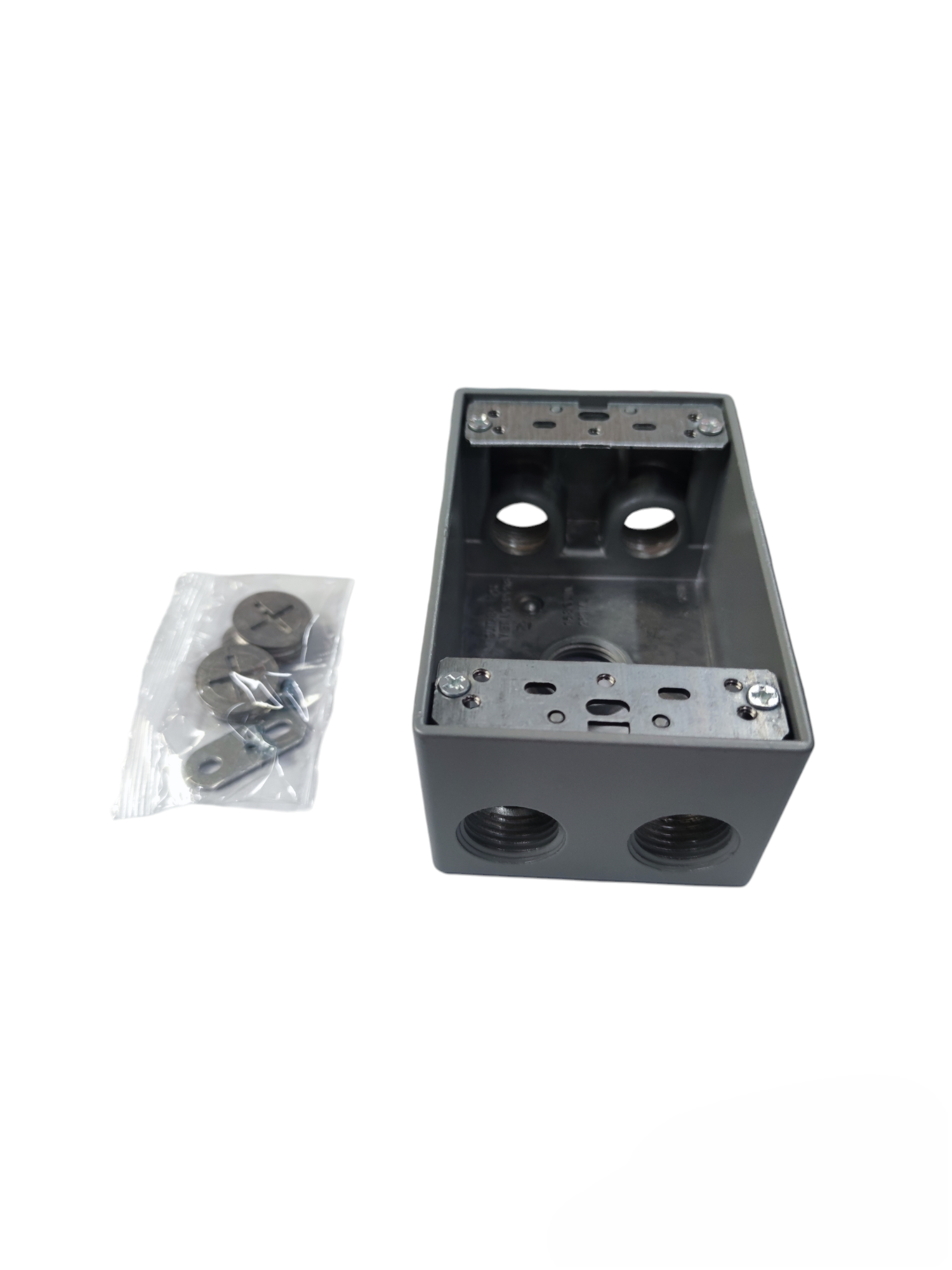 Surer Marine Utility Box 2x4 2 Hub electrical circuitry part with mounting hardware