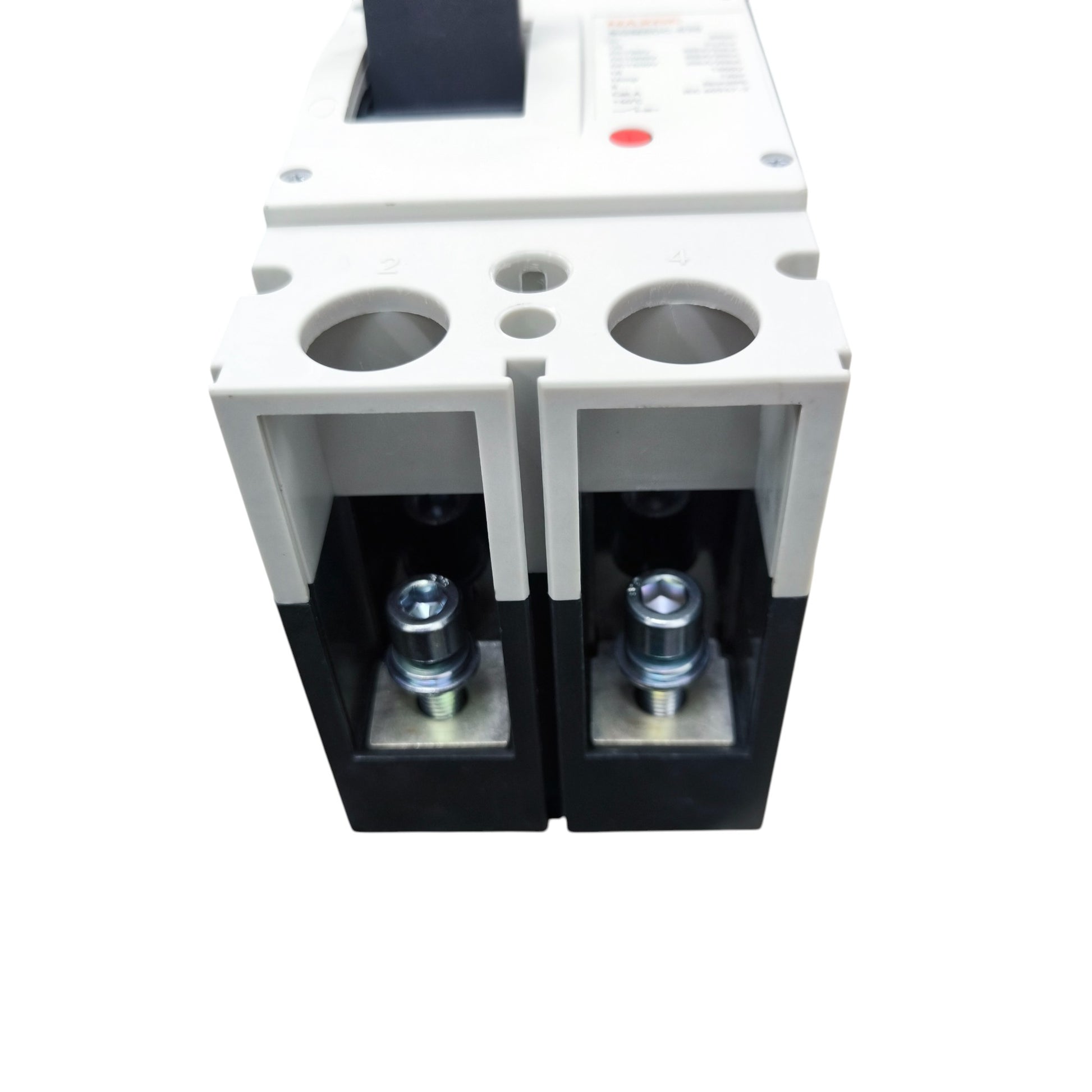 Maxge 250A 2Pole Industrial Circuit Breaker with white and black body for electrical protection