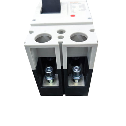 Maxge 250A 2Pole Industrial Circuit Breaker with white and black body for electrical protection