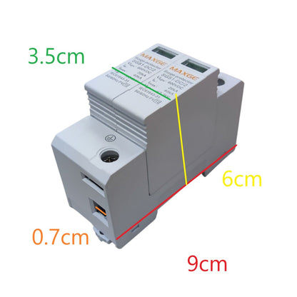 Maxge 40A 2 Pole 40kA 600V DC Surge Protective Device SGS1-DC/2 SPD Surge Protection Device For EV Fast Charger