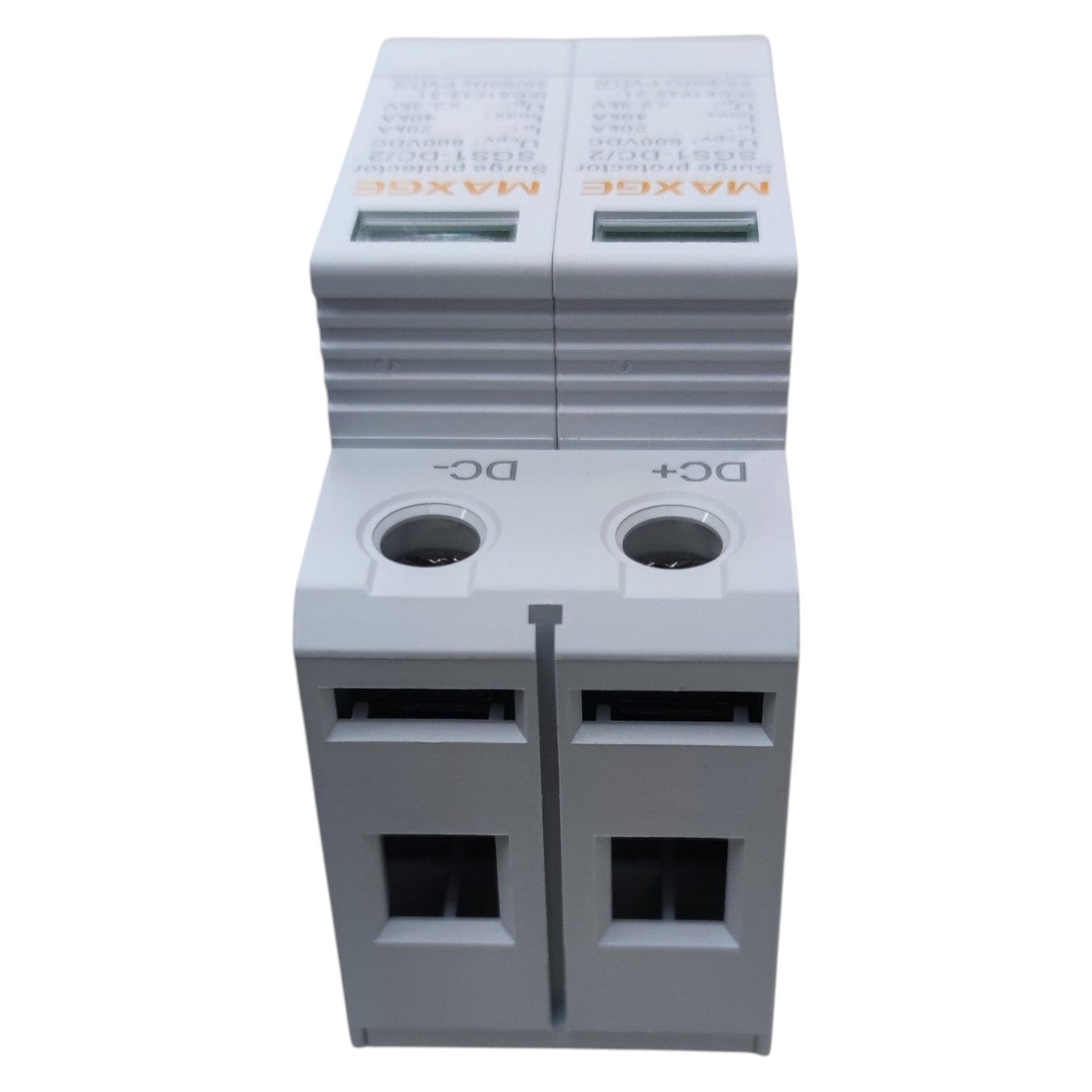 Maxge 40A 2 Pole 40kA 600V DC Surge Protective Device SGS1-DC/2 SPD Surge Protection Device For EV Fast Charger