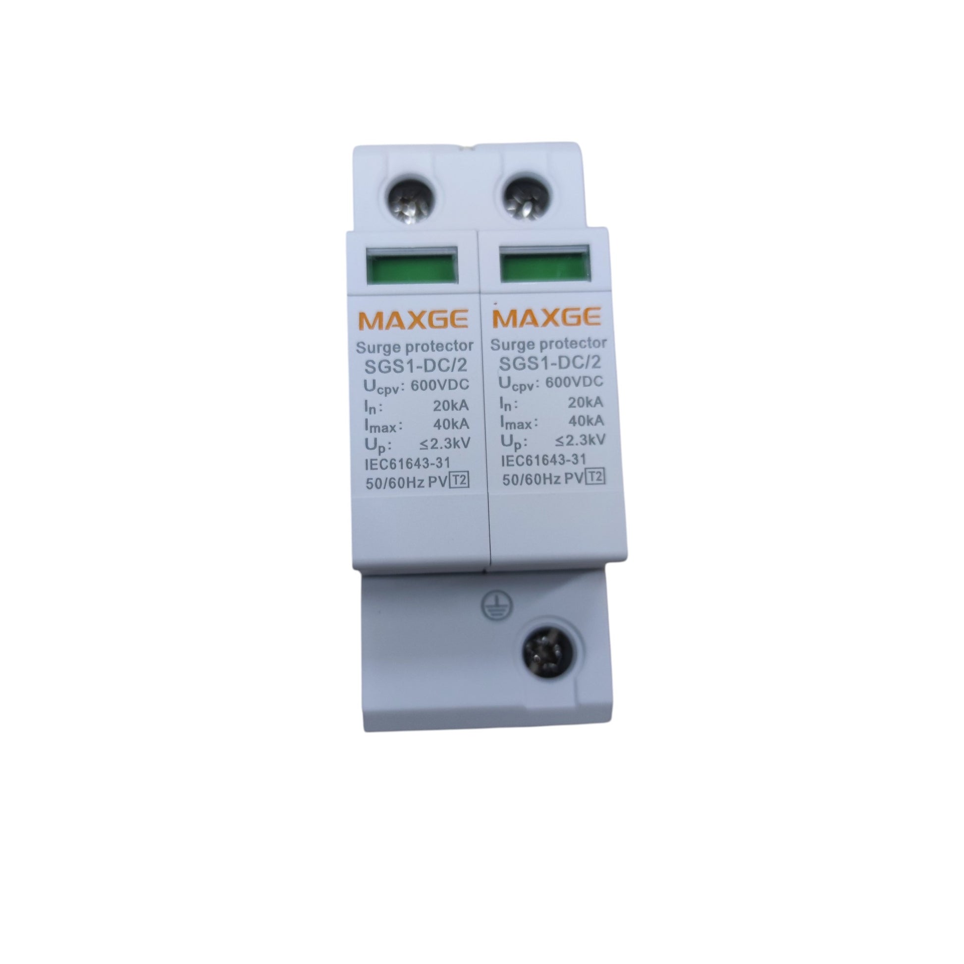 Maxge 40A Surge Protector Device 2 Pole electrical system tool for power surge protection