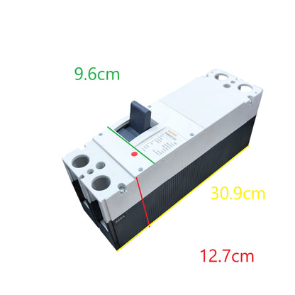 Maxge MCCB 1500V DC 20KAIC DC Breaker with dimensions 30.9cm by 12.7cm by 9.6cm breaker points capacitor resistor