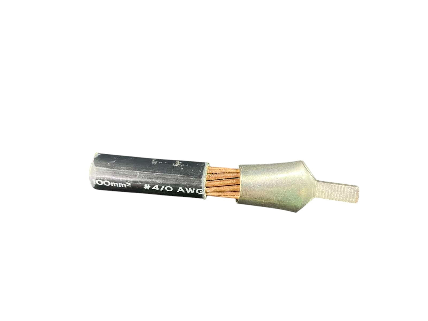 China made copper cable with crimped Terminal Lugs 5.5mm - 13.9mm for heavy duty electrical connections