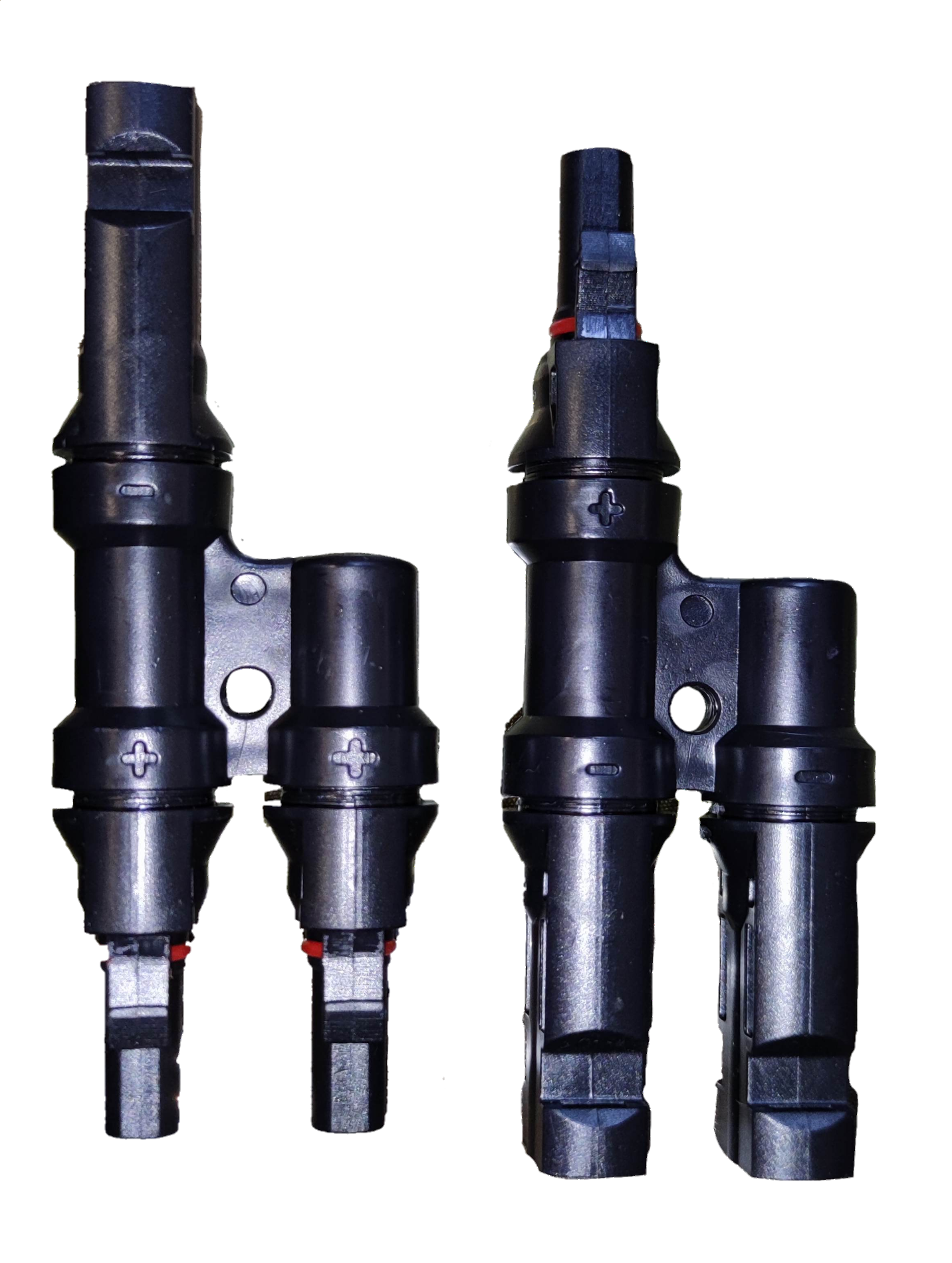 ZwitseRise MC4 connector 1x2 IP67 for secure and waterproof electrical connections in solar applications