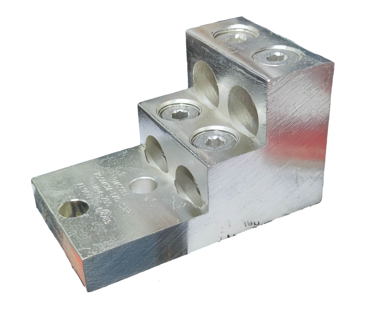 McGILL mechanical lugs 4 holes 750MCM sturdy aluminum electrical connectors for reliable circuitry