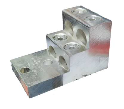 McGILL mechanical lugs 4 holes 750MCM sturdy aluminum electrical connectors for reliable circuitry